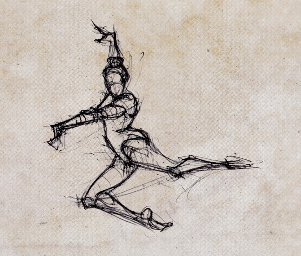 Fast Sketch by Delaram dehrouyeh